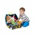 Trunki komplet kovček pirat Pedro in črna odejica